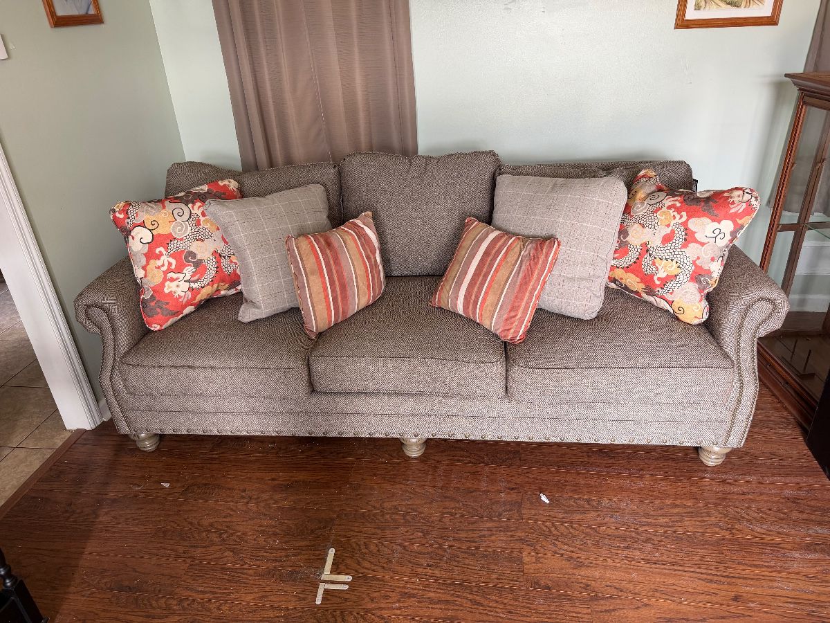 Brand new couch; pillows sold separately