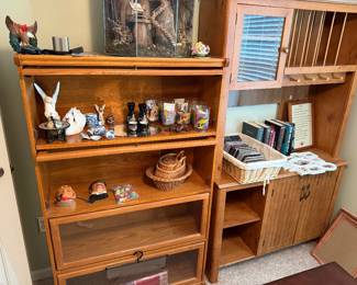 Bookshelf and entertainment center