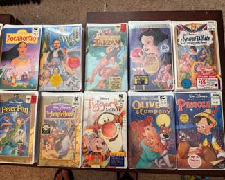  Unopened VHS movies