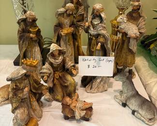 $20 10 Piece Nativity Set