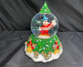 Mickey Sorcerer's Apprentice Musical Water globe