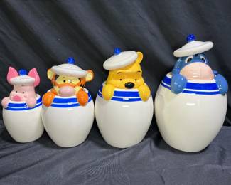 Disney Winnie the Pooh, Peek-A-Boo Canister Set