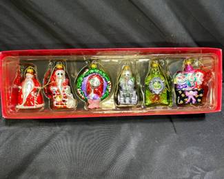 Disney Nightmare Before Christmas 6 Glass Ornament