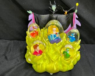 Disney Maleficent Snow Globe With Light
