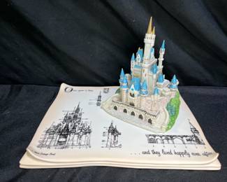  Art of Disney Model Sheet Happiest Place on Earth