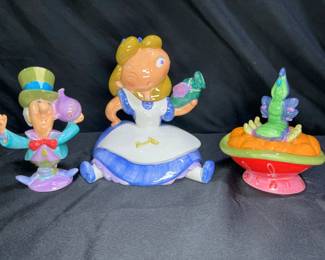 Disney Alice In Wonderland 3 - Piece Tea Set