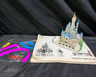  Art of Disney Model Sheet Happiest Place on Earth