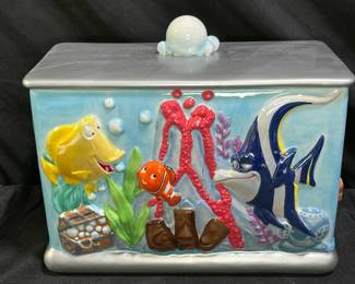 Disney Pixar Finding Nemo Aquarium Cookie Jar