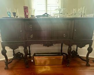 Sideboard circa 1920 - from a house in New Orleans