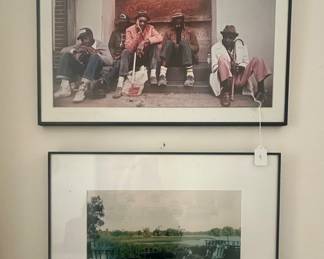 More photographs in frames