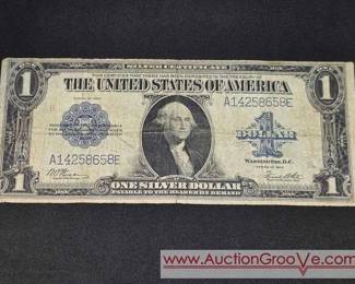 1 1923 Horse Blanket $1 Dollar Bill.