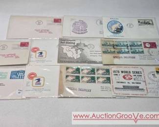 Fist Day Issue. 1970 World Series. US Mail, Polar Bear Conservation and more.