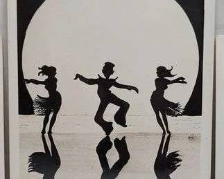 1 WWII Era Vintage USS HONALULU Navy Themed Post Cards