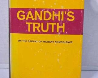 1969 First Edition. Gandhis Truth. Book on The Origins of Militant Nonviolance