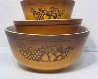 Pyrex Mixing Bowls