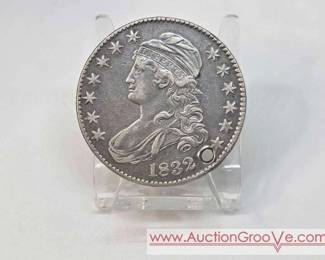 1 1832 Capped Bust Half Dollar