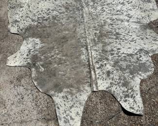 Large cowhide rug