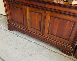 Long French cherry buffet