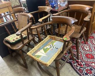 Group of 5 captain chairs (will sell separately)