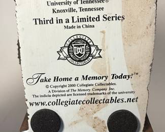 University of Tennessee Wishlist Santa Figurine