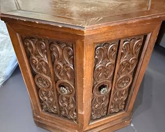 Drexel Esperanto Collection Hexagonal Side Table