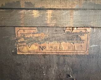 Victorian Style Walnut China Cabinet