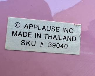 Applause Inc. Pink and White Cat Teapot