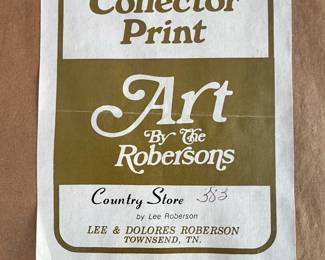 Lee & Dolores Roberson "Country Store" Limited Edition Art Print