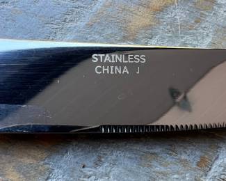 Stainless Steel Flatware and Serving Set