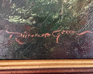 Original Landscape Painting Signed by Richard Green