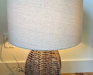 Rattan Woven Table Lamp