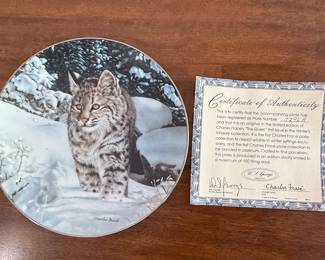 Charles Frace "The Quest" Collector Plate