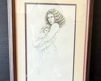 Ray J. Vallatt "Mother and Child" Limited Edition Print