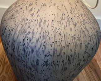 Speckled Ceramic Gourd Table Lamps (Pair) - StyleCraft