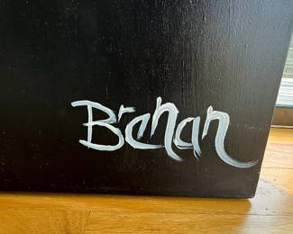 Portrait of Ray Charles Signed Canvas Art