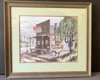 Lee & Dolores Roberson "Country Store" Limited Edition Art Print