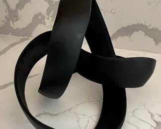 Black Knot Sculpture