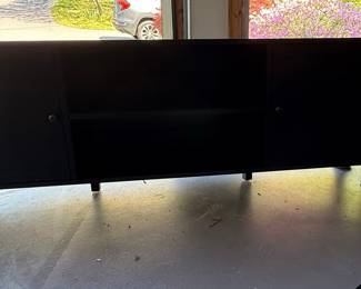 Williams Sonoma Studio Mod Media Console Black