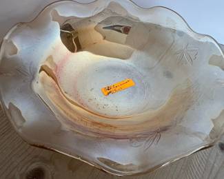 Marigold Carnival Glass Bowl Style