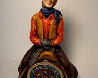 1979 Jim Beam Daviess County 61st National Convention Cowboy Liquor Decanter