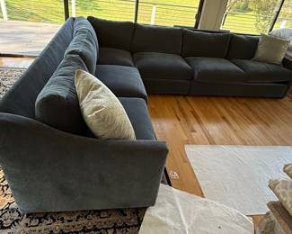 O.P. Jenkins Furniture Store Sectional Sofa