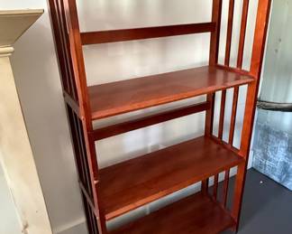 Casual Home Mission Style Wood Bookcase