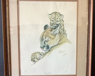 Guy Cohleach "Cougars & Cubs" Limited Edition Print