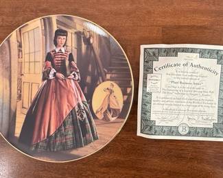 Bradford Exchange "Plaid Business Attire" Collector Plate