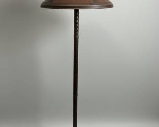 Arts and Crafts Style Mica Floor Lamp