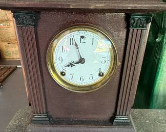 Seth Thomas Adamantine Mantel Clock