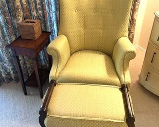 Charles Pollock Reproductions Inc. Chair Ottoman Mid-Century Modern $695