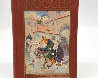 Pinocchio by Carlo Collodi copyright 1923 by John C. Winston Company