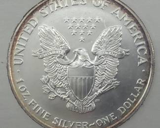 Liberty silver coin - 1 ounce
