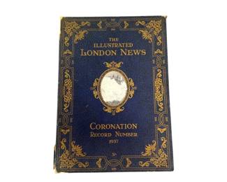 1937 Coronation Record Illustration book